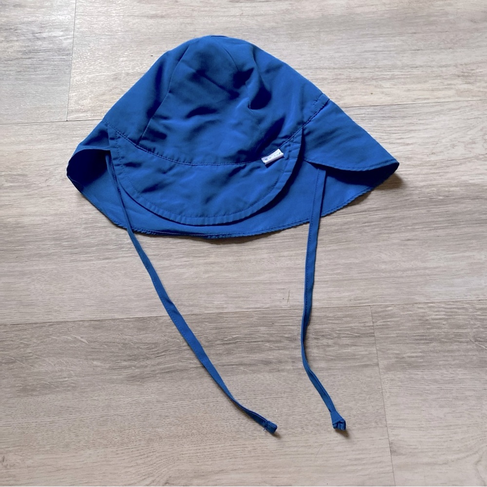 I Play Blue Sun Protection UPF Bucket Hat Kids 2T-4T